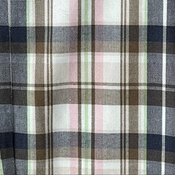 Nautica White Black Plaid Cotton Academia Prep Classic Blazer NWOT Size 4 - Picture 7 of 11